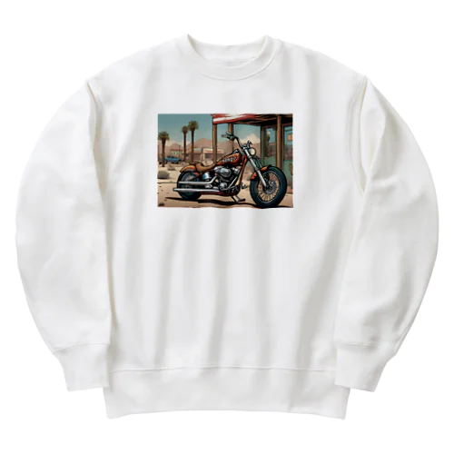 "Positive Thinking" Heavyweight Crew Neck Sweatshirt