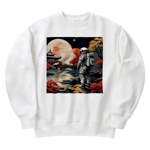 惑星『京都』 Heavyweight Crew Neck Sweatshirt