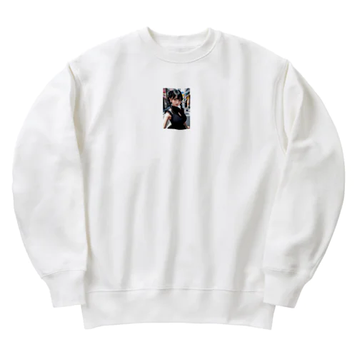 コスプレ美女 Heavyweight Crew Neck Sweatshirt