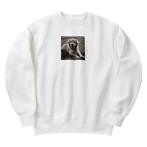 わんこ好きすぎてごめんね Heavyweight Crew Neck Sweatshirt