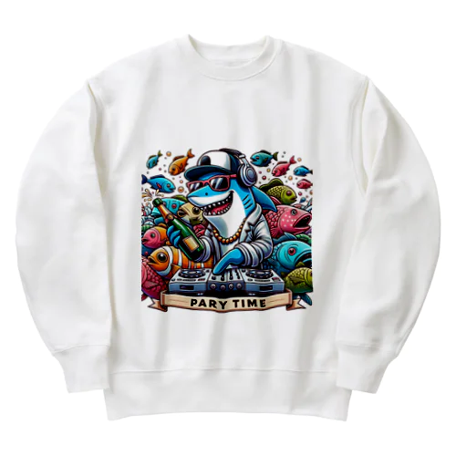 DJシャーク(PARY TIME) Heavyweight Crew Neck Sweatshirt