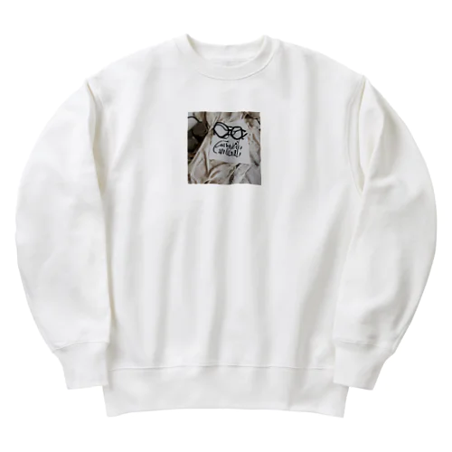 コンタクトにしたでいらんわ Heavyweight Crew Neck Sweatshirt