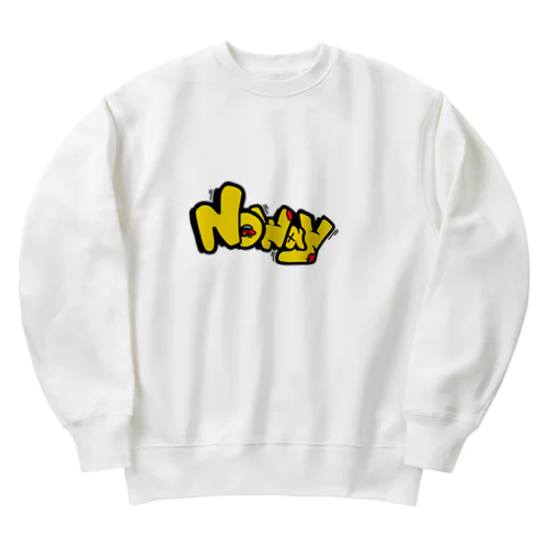 Noway Logo Heavyweight Crew Neck Sweatshirt