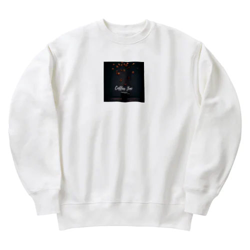 コーヒーマニアくん Heavyweight Crew Neck Sweatshirt