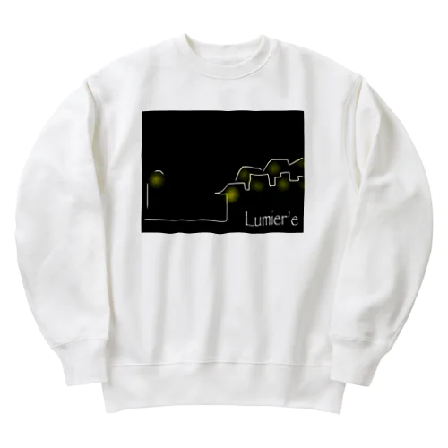 Lumier’e 灯 Heavyweight Crew Neck Sweatshirt