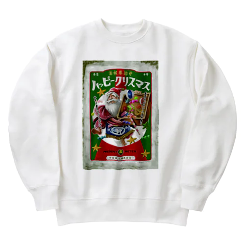 ハッピークリスマス Heavyweight Crew Neck Sweatshirt