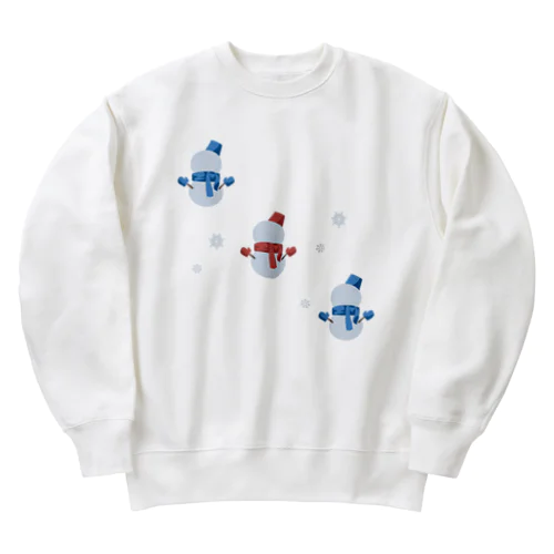 雪だるま Heavyweight Crew Neck Sweatshirt