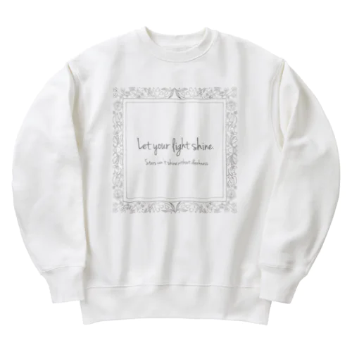 ボタニカルフレーム Heavyweight Crew Neck Sweatshirt