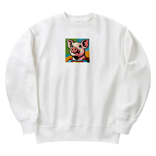 pig Heavyweight Crew Neck Sweatshirt