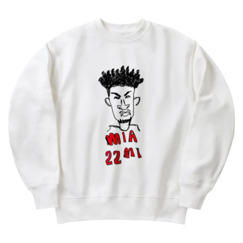 下手くそジミー Heavyweight Crew Neck Sweatshirt