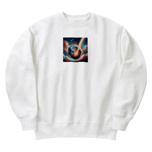 巨大隕石 Heavyweight Crew Neck Sweatshirt