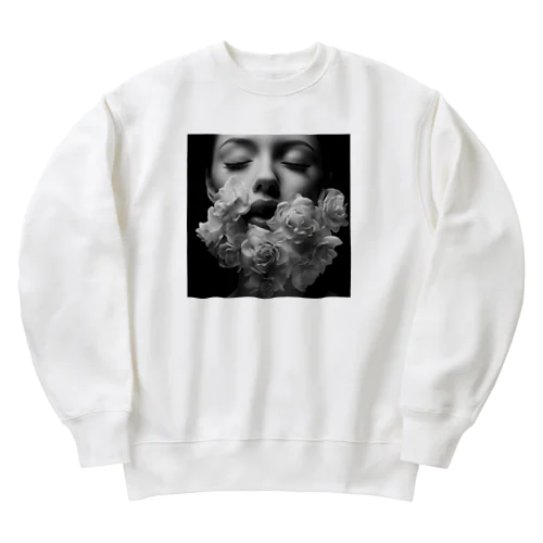 優雅な息吹 Heavyweight Crew Neck Sweatshirt