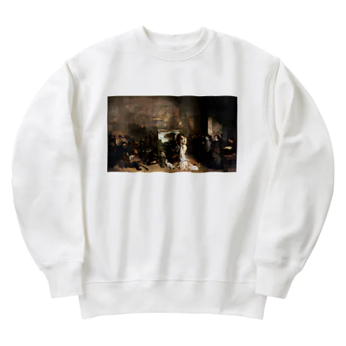 画家のアトリエ / The Painter's Studio Heavyweight Crew Neck Sweatshirt