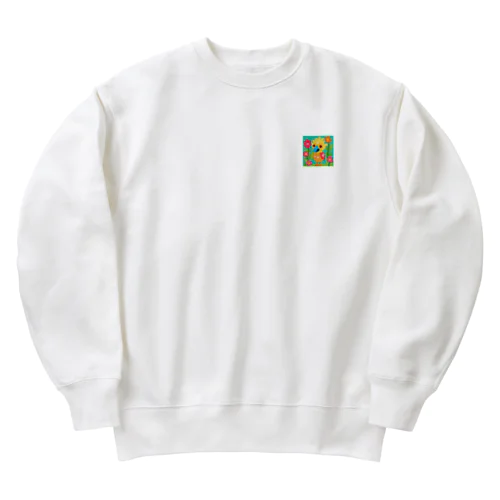 可愛くなりたかった孤高の鷹 Heavyweight Crew Neck Sweatshirt