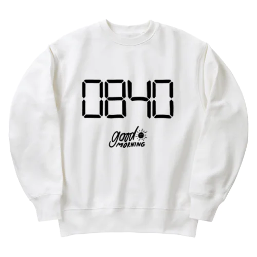 おはよう〜♪ Heavyweight Crew Neck Sweatshirt