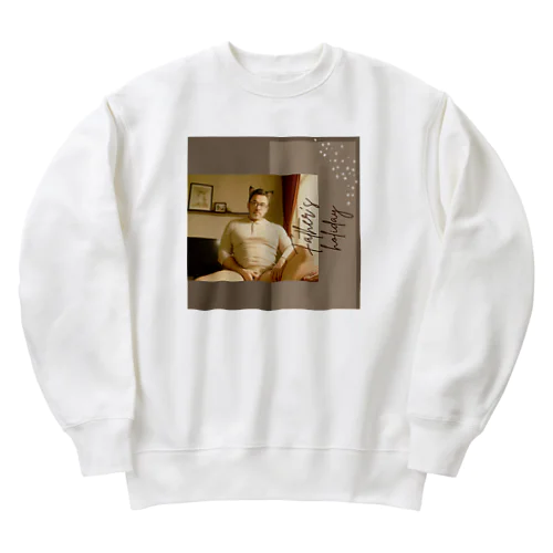 Father's holiday Heavyweight Crew Neck Sweatshirt