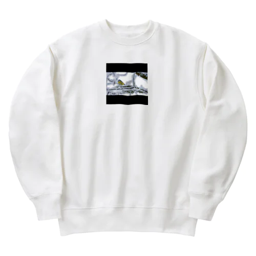 冬の鳥 Heavyweight Crew Neck Sweatshirt