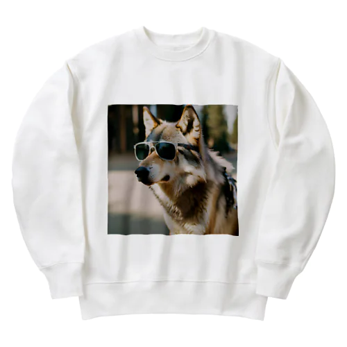 サングラス・オオカミ Heavyweight Crew Neck Sweatshirt