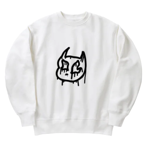 pankcatt Heavyweight Crew Neck Sweatshirt