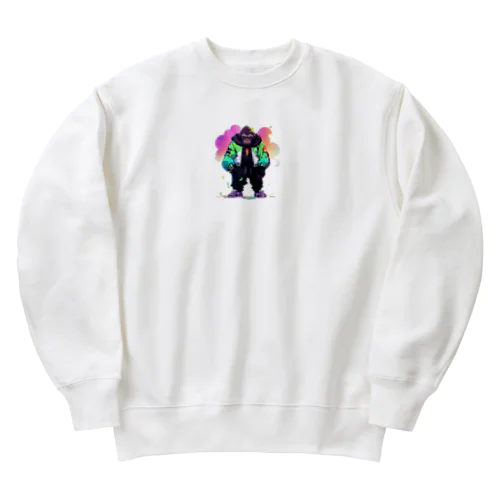 ストリートゴリラ (Street Gorilla) Heavyweight Crew Neck Sweatshirt