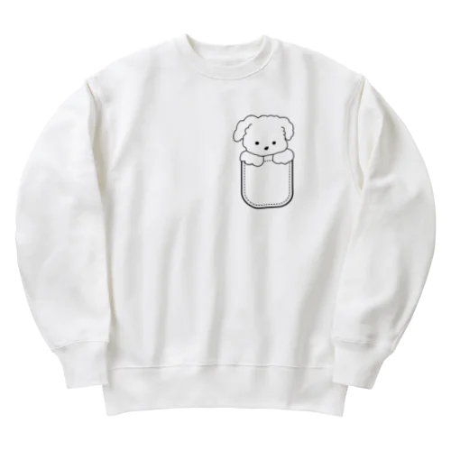 モフポケ Heavyweight Crew Neck Sweatshirt