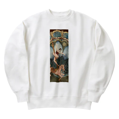 回転舞踊 Heavyweight Crew Neck Sweatshirt