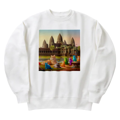 アンコールワットキャッツ Heavyweight Crew Neck Sweatshirt