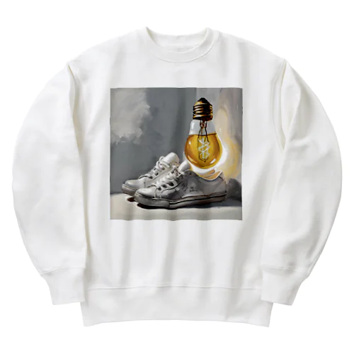 日の目を夢見る Heavyweight Crew Neck Sweatshirt