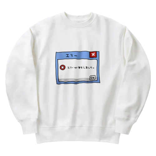 システムエラー Heavyweight Crew Neck Sweatshirt