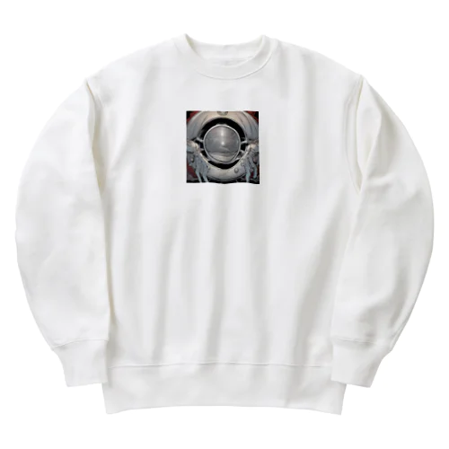 調整中のリングの明るい写真 Heavyweight Crew Neck Sweatshirt