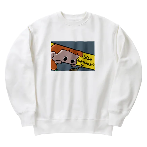 どこにいっちゃった？ Heavyweight Crew Neck Sweatshirt