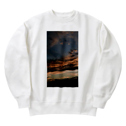 夕焼け＠葉山 Heavyweight Crew Neck Sweatshirt