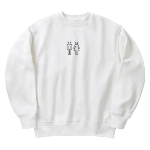 宇宙人くん Heavyweight Crew Neck Sweatshirt