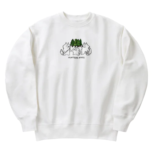 HUNTING DOGS Heavyweight Crew Neck Sweatshirt