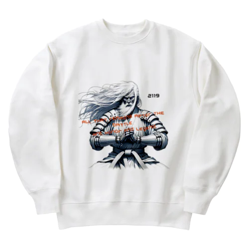 武道の達人 Heavyweight Crew Neck Sweatshirt