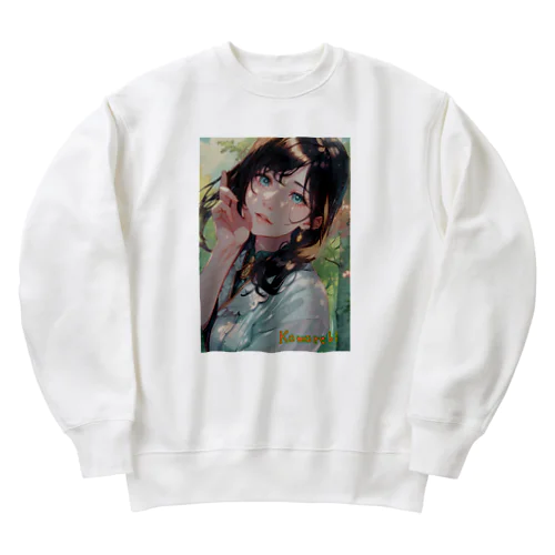 美少女シリーズ　その捌　（Komorebi) Heavyweight Crew Neck Sweatshirt