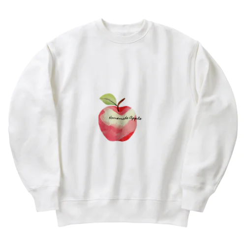 Apple🍎ロゴ Heavyweight Crew Neck Sweatshirt