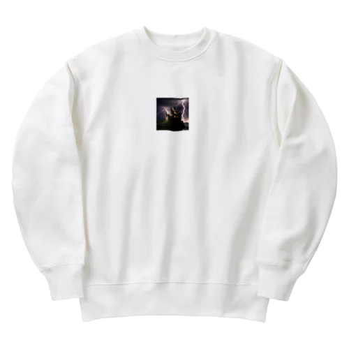 恐怖のホーンテッドマンション Heavyweight Crew Neck Sweatshirt