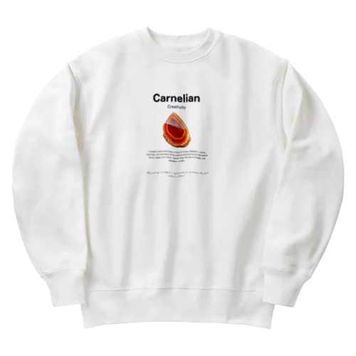 カーネリアン・クリエイティビティ・ブースター Heavyweight Crew Neck Sweatshirt