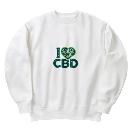 I ♡ CBD ヘビーウェイトスウェット