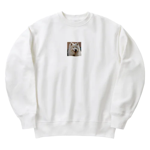 サモエドさん Heavyweight Crew Neck Sweatshirt