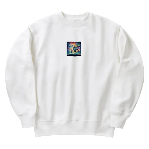 世界にありがとう Heavyweight Crew Neck Sweatshirt