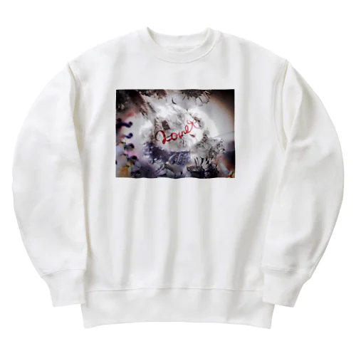 love うぐ Heavyweight Crew Neck Sweatshirt