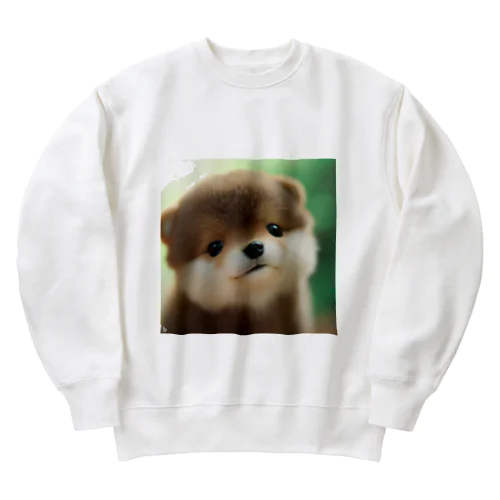 かわいい動物ちゃん Heavyweight Crew Neck Sweatshirt