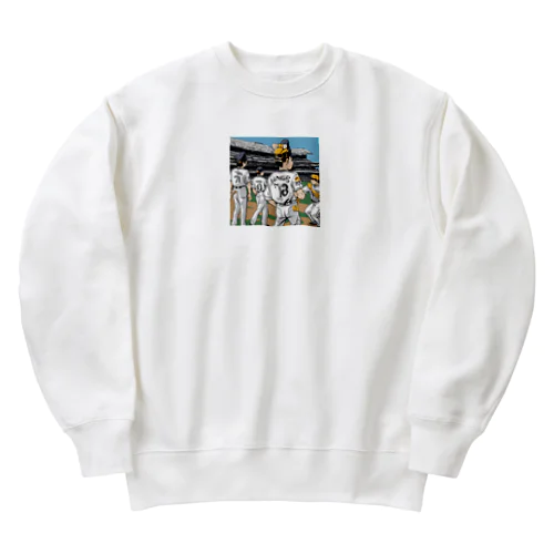 野球少年 Heavyweight Crew Neck Sweatshirt