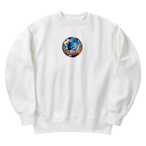 ブルースカイフラワーダンス Heavyweight Crew Neck Sweatshirt