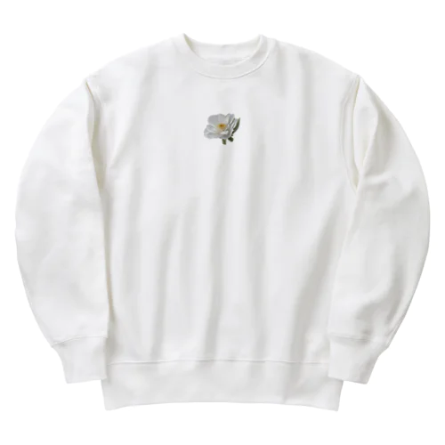 心を洗い清めてくれる美しい花 Heavyweight Crew Neck Sweatshirt