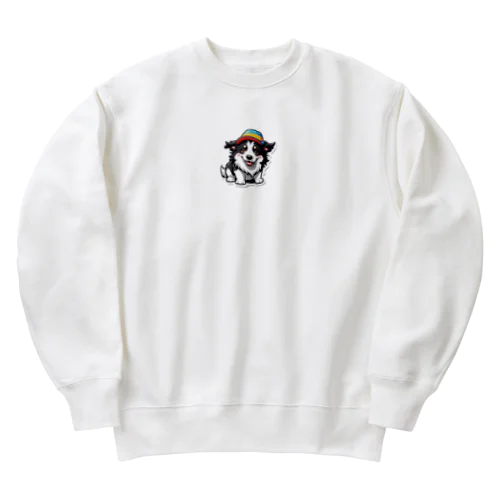 お帽子のボーダーコリー7 Heavyweight Crew Neck Sweatshirt