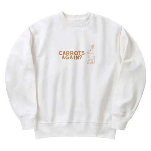 Carrots again Heavyweight Crew Neck Sweatshirt