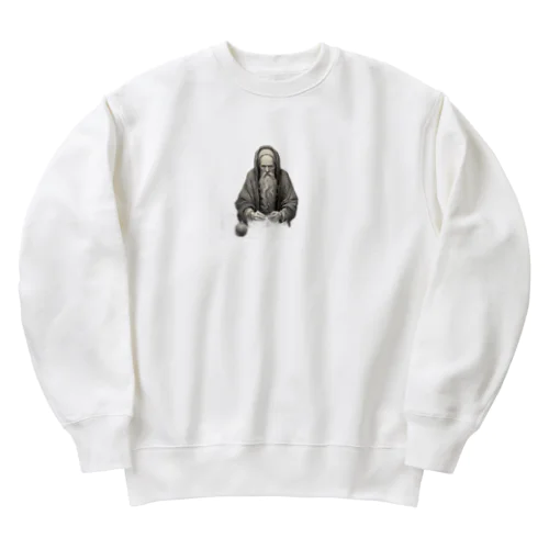 水仙 Heavyweight Crew Neck Sweatshirt